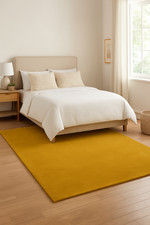 Hand-Tufted Wool Brass