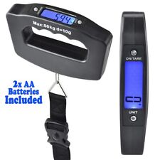 50kg Digital Suitcase Scale Luggage  Portable Weighing Weight Travel Scale Strap