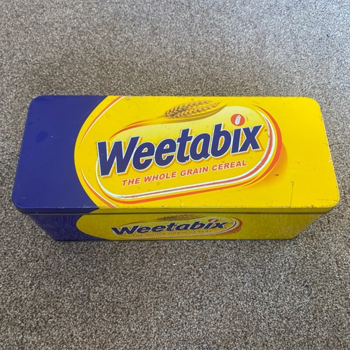 Weetabix vintage metal tin - vintage,