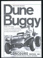 1969 Meyers Manx dune buggy