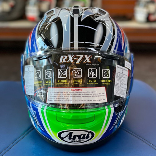 Arai japan nakano green - rx-7x,