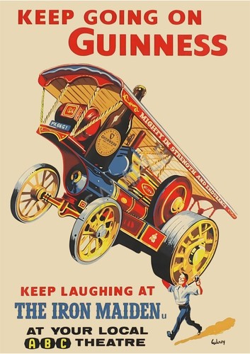 Vintage poster guinness keep - poster,