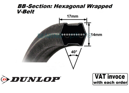 Hex tractor mower - (dunlop),