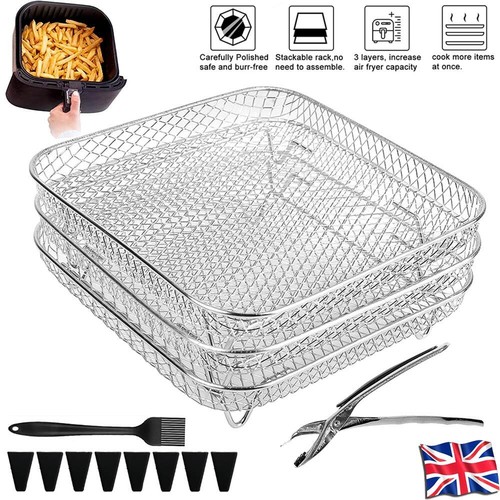 Air fryer racks three - three, layer