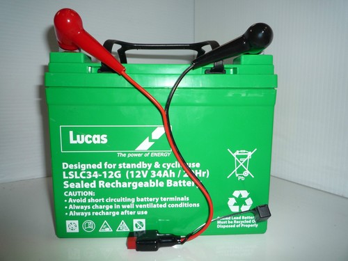Lucas 12v 34ah agm - agm/gel, golf