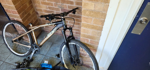 Mountain bike gold - gt, gold/black