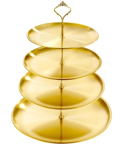 Cake stand tiers - cake, stainless
