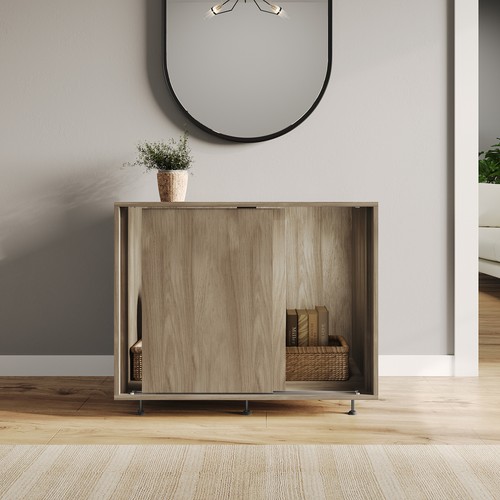 Door sliding chest cabinet - 2-door,