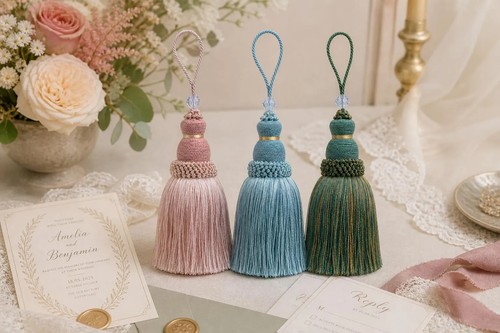 Decorative key tassels - decorative, tassels,