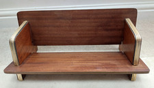Vintage mid century teak book