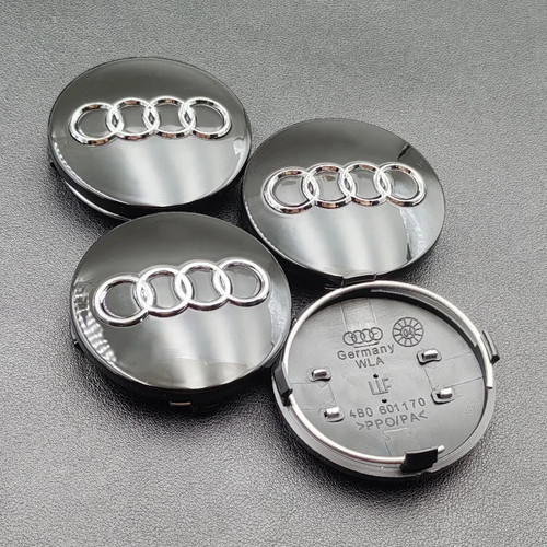 4pcs audi wheel centre caps - wheel,