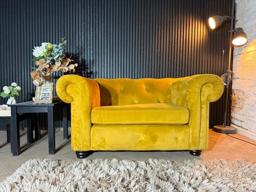 Dfs yellow chesterfield sofa - dfs,