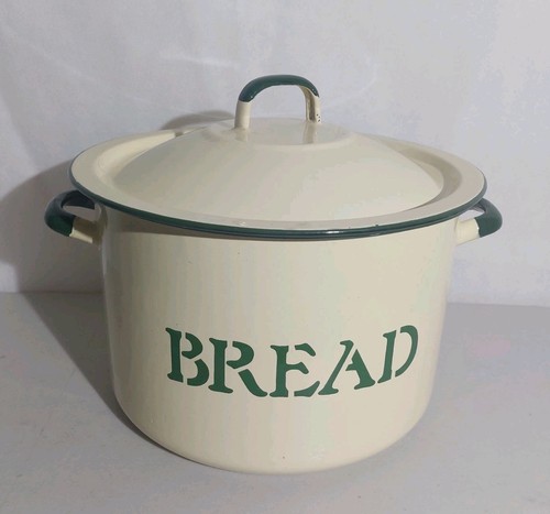 Vintage green cream large - &,
