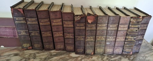 Set encyclopedias 1913 - 12,