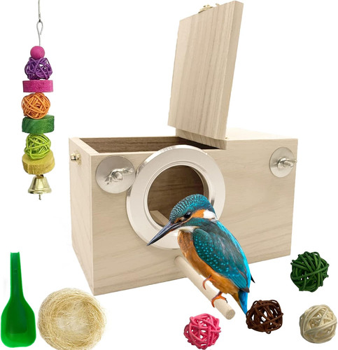 Parakeet breeding box birds - breeding,