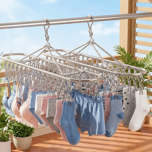 Clips socks drying rack - drying,