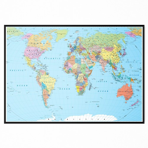 Map the world - of,