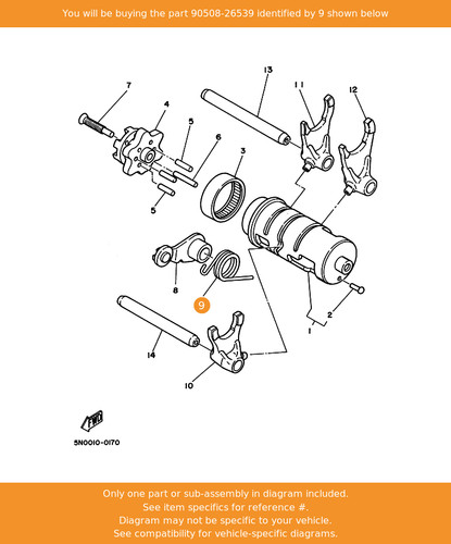 Yamaha spring torsion - yamaha, spring,