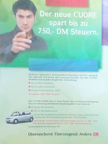 Daihatsu cuore brochure - cuore,