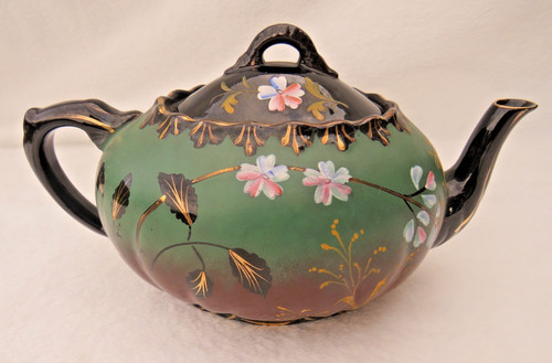 Large victorian hand - painted, &