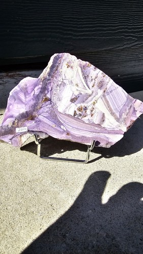 Large silky purple fluorite - large,