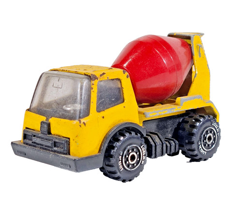 Vintage tonka red yellow color - red,