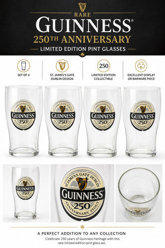 New rare guinness 250th - 4,