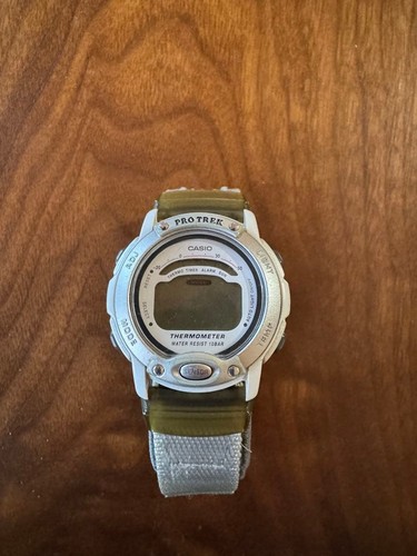 Casio protrek watch with - watch,