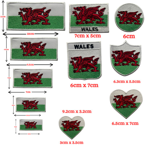 Wales national flag - wales, iron