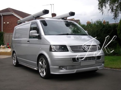 Front lip spoiler - front, vw