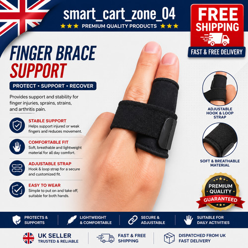 Finger splint support - finger,