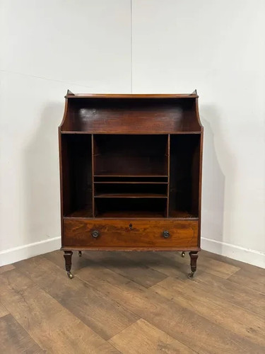 Edwardian mahogany open music - edwardian,