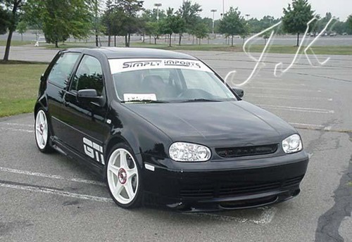 Front lip spoiler for golf - spoiler, vw