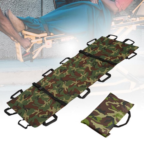 Folding soft stretcher with - folding,