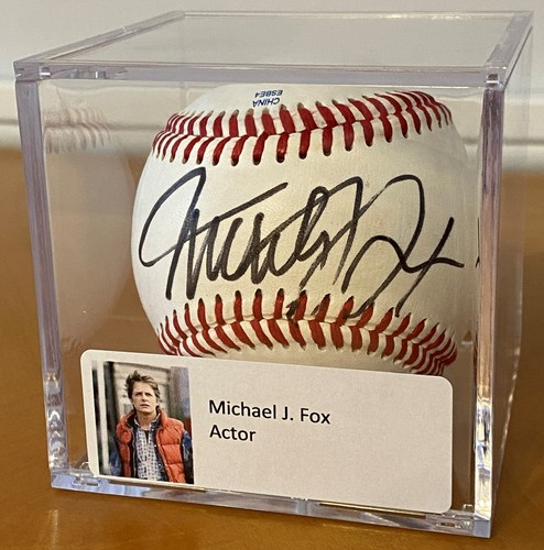Michael fox signed - fox, baseball