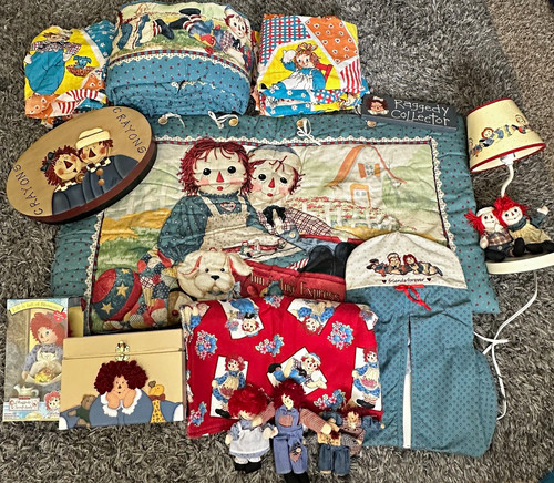 Raggedy ann andy crib - ann,