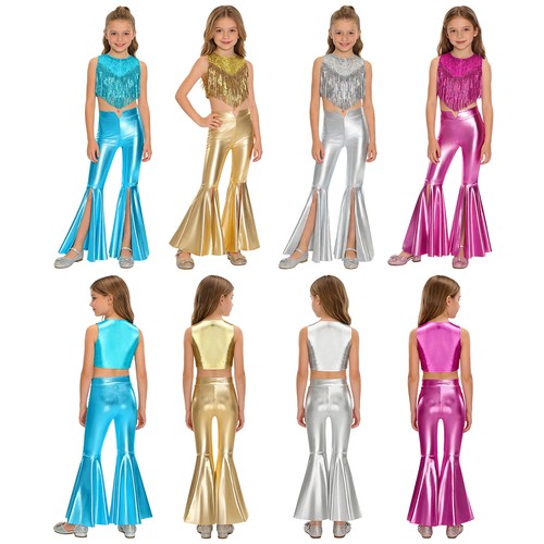 Girls costume metallic shiny - girls,