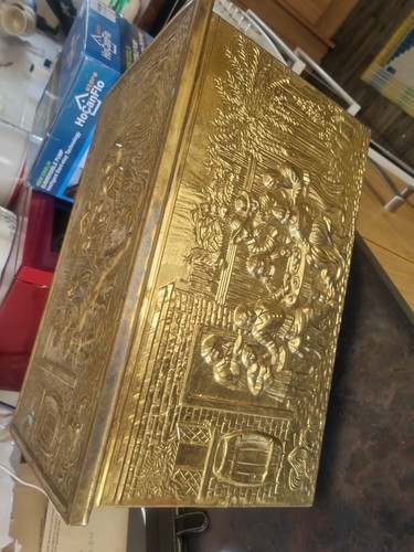Small brass log - brass,