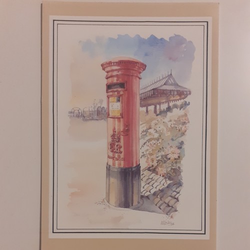 Garden festival pillarbox - festival,