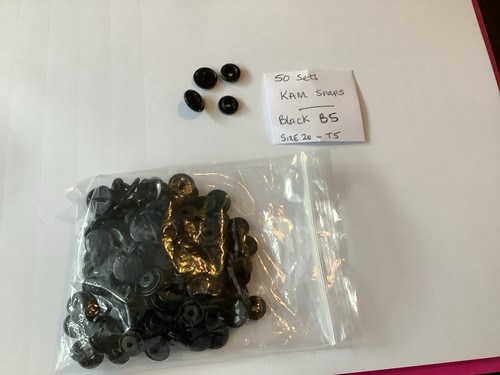 Sets kam snaps - kam, black