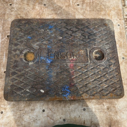 Cast iron manhole - manhole, 655mm