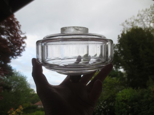 Antique glass duplex - duplex, oil