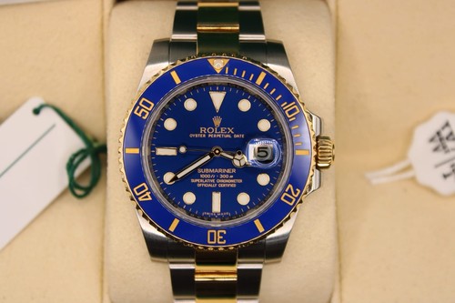 Rolex submariner blue men - rolex,