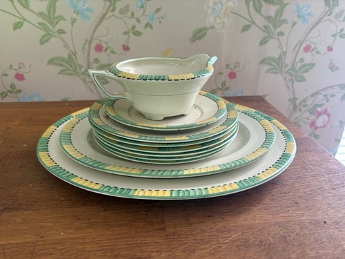 Maling pottery green and - maling,
