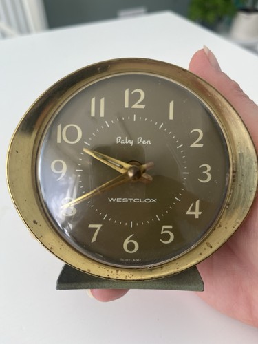 Vintage westclox baby - vintage,