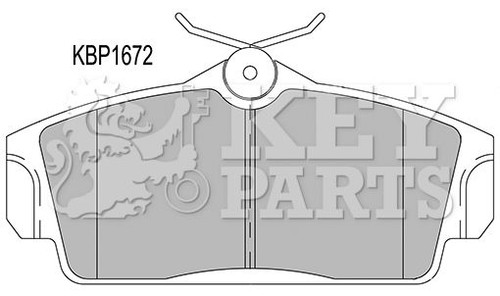 Key parts kbp1672 - parts, pad