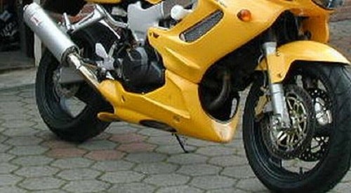 Belly pan honda vtr - belly,