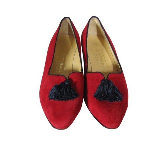 Bruno magli red - bruno, suede