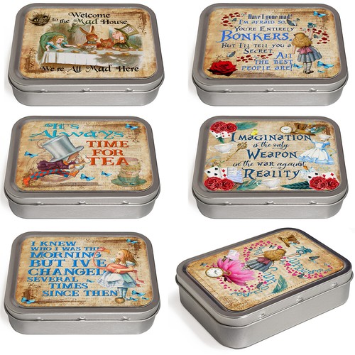Tobacco tin alice - tobacco, smoking