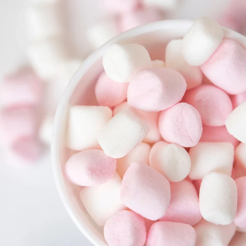 Mini pink and white - mini,
